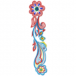 Flowers And Tree Embroidery Design 10 Flowers And Tree Embroidery Design 10